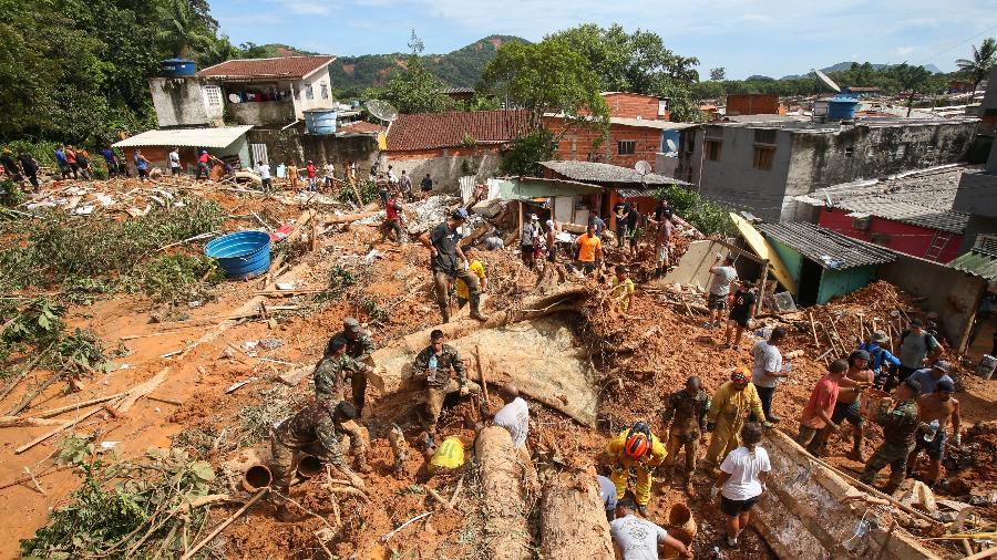 Litoral norte - Riscos de deslizamentos e novos temporais